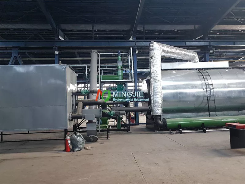 Plastic Pyrolysis Equipment for Sale to Romania